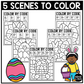 Easter Music Coloring Pages Color by Note Spring Music Worksheets Treble Clef