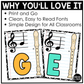 Bright Composition Recorder Fingering Charts & Rules Posters Music Classroom Decor