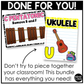 Bright Composition Music Classroom Decor BUNDLE Music Posters Bulletin Board