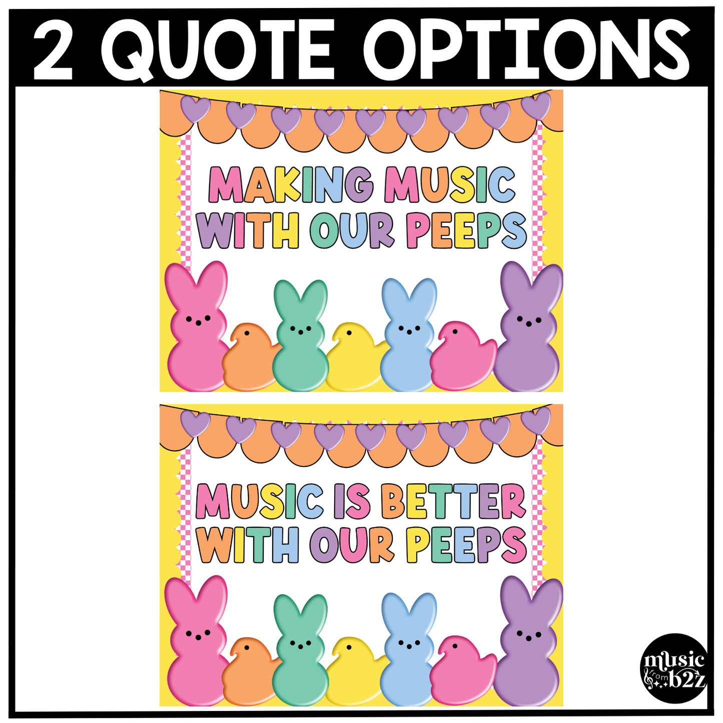 Easter Music Bulletin Board Spring Music Posters Elementary Music Decor