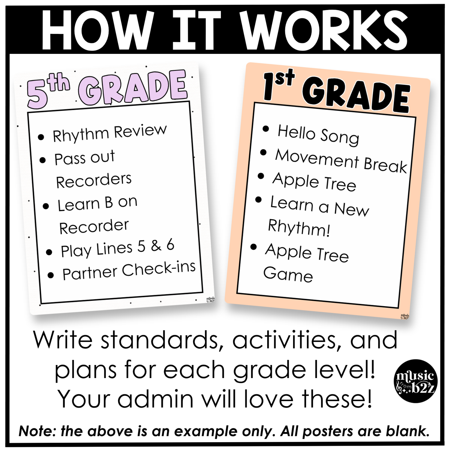 Pastel Week in Focus Wall I Can Posters Elementary Music Classroom Decor