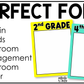 Bright Week in Focus Wall I Can Posters Elementary Music Classroom Decor