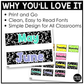 Bright Composition Notebook Calendar Editable Elementary Music Classroom Decor