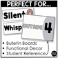 Neutral Voice Level Volume Chart Posters Elementary Music Classroom Decor