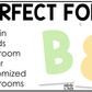 Pastel Bulletin Board Letters Numbers Symbols Elementary Music Classroom Decor