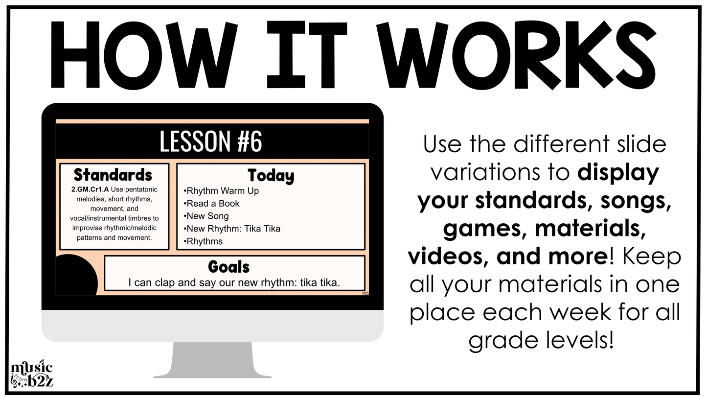 Pastel Daily Agenda Slides Google Slides Elementary Music Lesson Plan Template