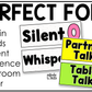 Bright Voice Level Volume Chart Posters Elementary Music Classroom Decor