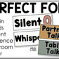 Neutral Voice Level Volume Chart Posters Elementary Music Classroom Decor