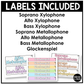 Pastel Orff Instrument Labels Elementary Music Classroom Decor Music Posters