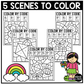 Spring Music Coloring Pages Color by Note Spring Music Worksheets Treble Clef