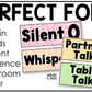 Pastel Composition Voice Level Volume Chart Posters Elementary Music Classroom Decor