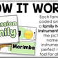 Pastel Instrument Families of the Orchestra Posters Elementary Music Classroom Decor