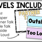 Pastel Composition Voice Level Volume Chart Posters Elementary Music Classroom Decor