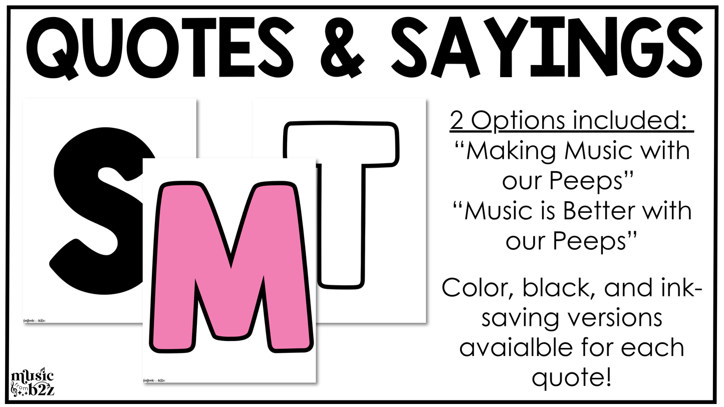 Easter Music Bulletin Board Spring Music Posters Elementary Music Decor