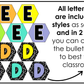 Bright Composition Treble Clef Bulletin Board Music Classroom Decor Lines & Spaces