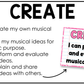Bright Composition National Music Standards Posters Elementary Music Classroom Decor