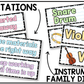 Pastel Composition Music Classroom Decor BUNDLE Music Posters Bulletin Board