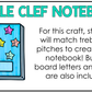 Back to School Music Craft BUNDLE Music Bulletin Board Music Centers Sub Plans