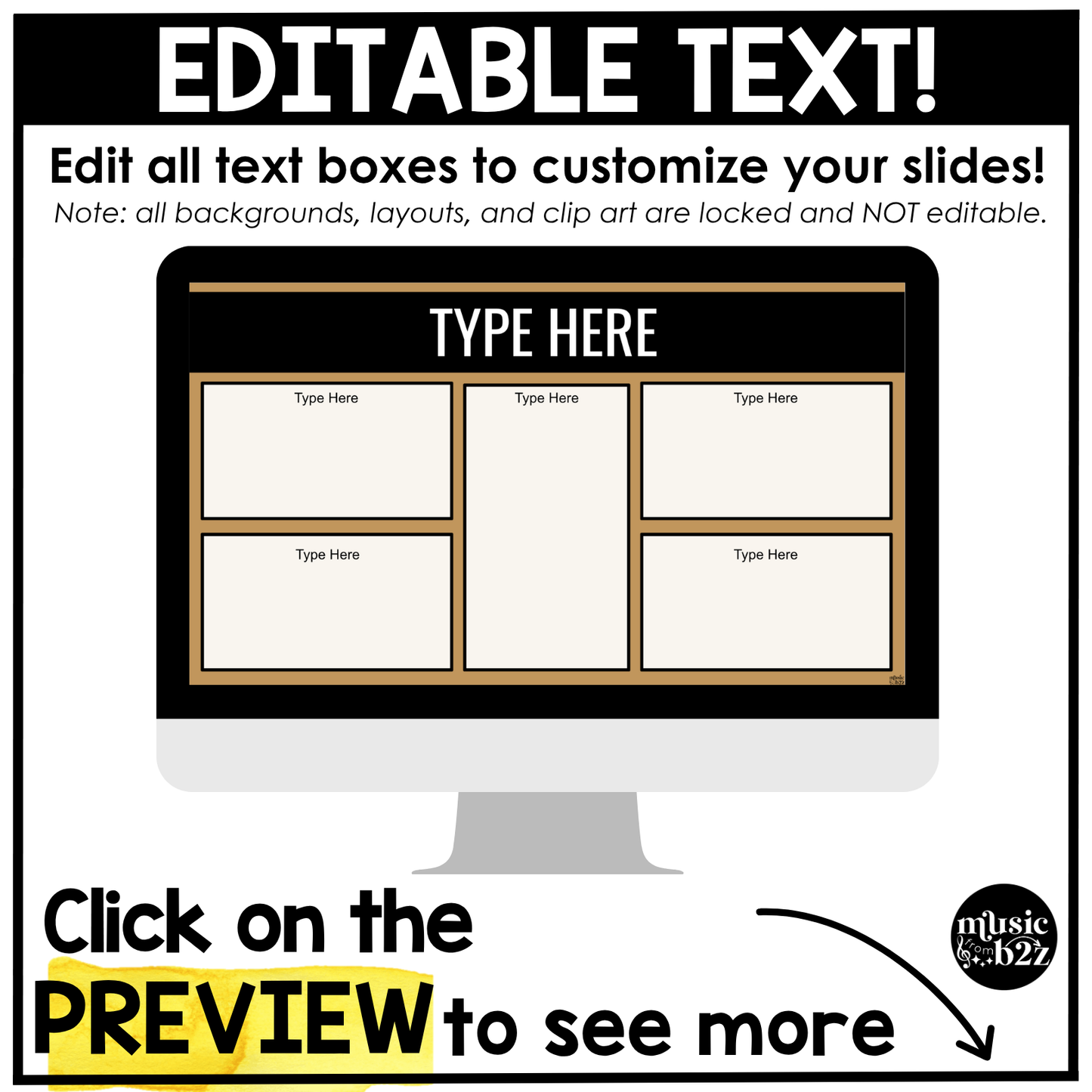 Neutral Daily Agenda Slides Google Slides Elementary Music Lesson Plan Template