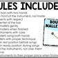 Pastel Composition Notebook Orff Instrument Rules & Setups Posters Elementary Music Classroom Decor
