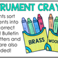 Back to School Music Craft BUNDLE Music Bulletin Board Music Centers Sub Plans