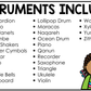 Pastel Music Alphabet Posters Music Classroom Decor Instrument Music Posters