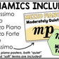 Pastel Music Symbols & Dynamics Posters Elementary Music Classroom Decor