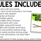 Bright Orff Instrument Rules & Setups Posters Elementary Music Classroom Decor