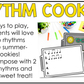Summer Music Centers BUNDLE Rhythm Worksheets Summer Music Games