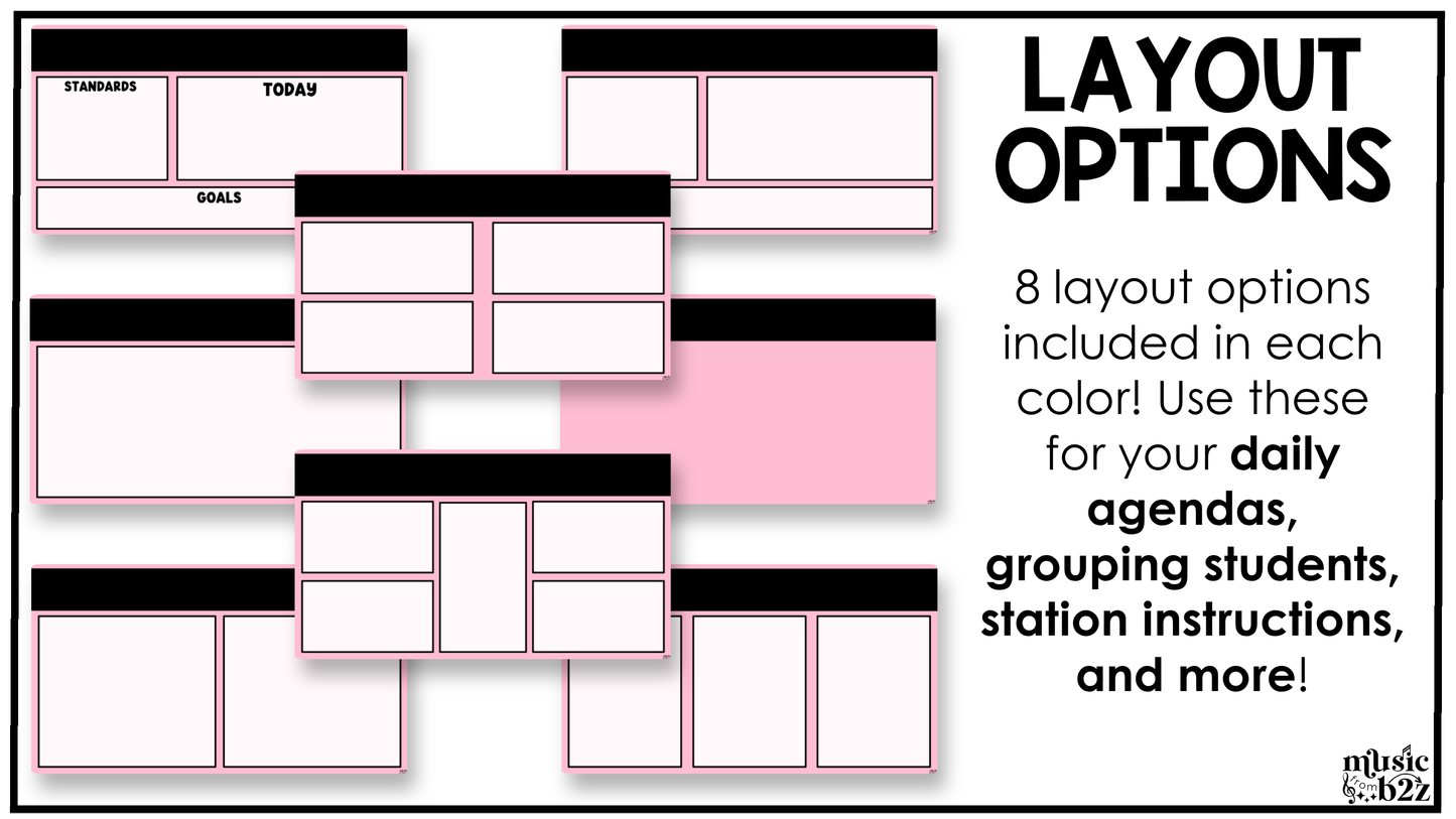 Pastel Daily Agenda Slides Google Slides Elementary Music Lesson Plan Template