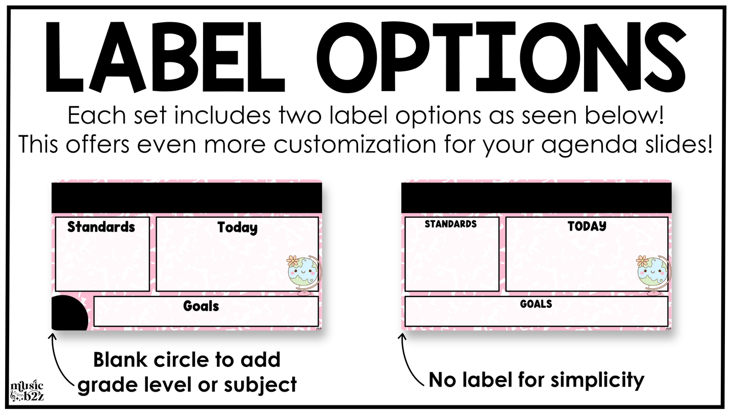 Pastel Composition Daily Agenda Slides Google Slides Elementary Music Lesson Plan Template