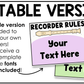 Pastel Recorder Fingering Charts & Rules Posters Music Classroom Decor