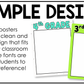 Bright Week in Focus Wall I Can Posters Elementary Music Classroom Decor