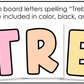 Pastel Treble Clef Bulletin Board Music Classroom Decor Lines & Spaces