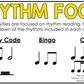 Summer Music Centers BUNDLE Rhythm Worksheets Summer Music Games