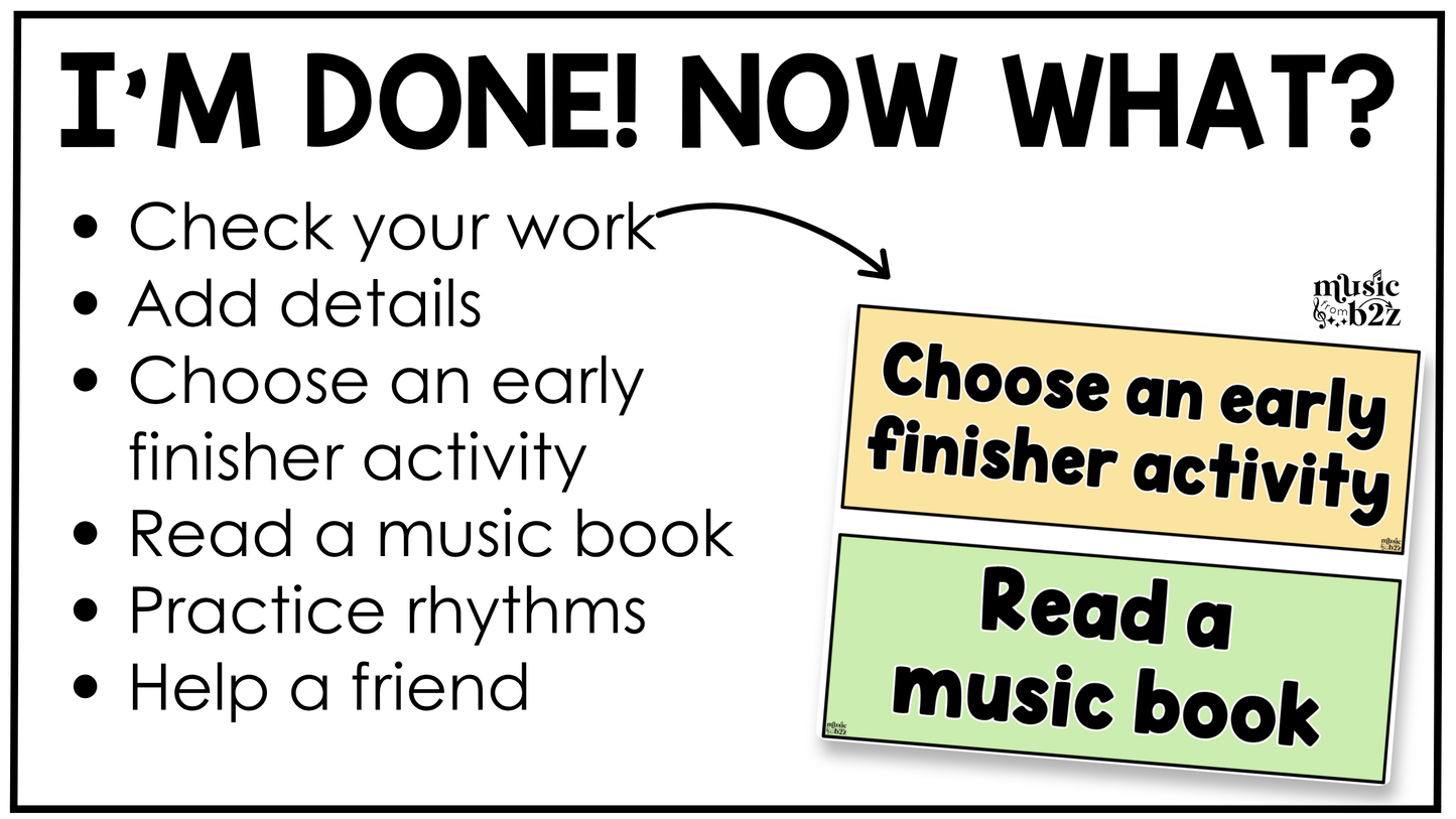 Pastel Music Rules & Expectations Posters Elementary Music Classroom Decor
