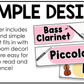 Pastel Instrument Families of the Orchestra Posters Elementary Music Classroom Decor