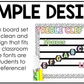 Pastel Composition Treble Clef Bulletin Board Music Classroom Decor Lines & Spaces