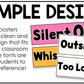Bright Voice Level Volume Chart Posters Elementary Music Classroom Decor