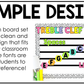 Bright Treble Clef Bulletin Board Music Classroom Decor Lines & Spaces