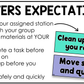Bright Music Rules & Expectations Posters Elementary Music Classroom Decor