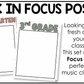 Neutral Week in Focus Wall I Can Posters Elementary Music Classroom Decor