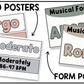 Neutral Music Classroom Decor BUNDLE Music Posters Bulletin Board