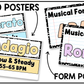 Pastel Composition Music Classroom Decor BUNDLE Music Posters Bulletin Board