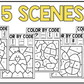 Easter Music Coloring Color by Note Spring Music Worksheets Music Symbols