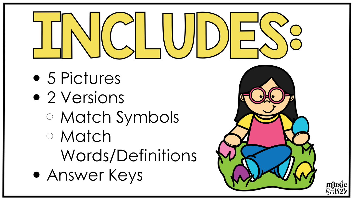 Easter Music Coloring Pages Color by Note Spring Music Worksheets Treble Clef