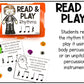 Halloween Music Task Cards - Rhythm - Elementary Music Activity