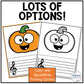 Halloween Treble Clef & Bass Clef Charts Lines & Spaces Worksheet Elementary Music Centers