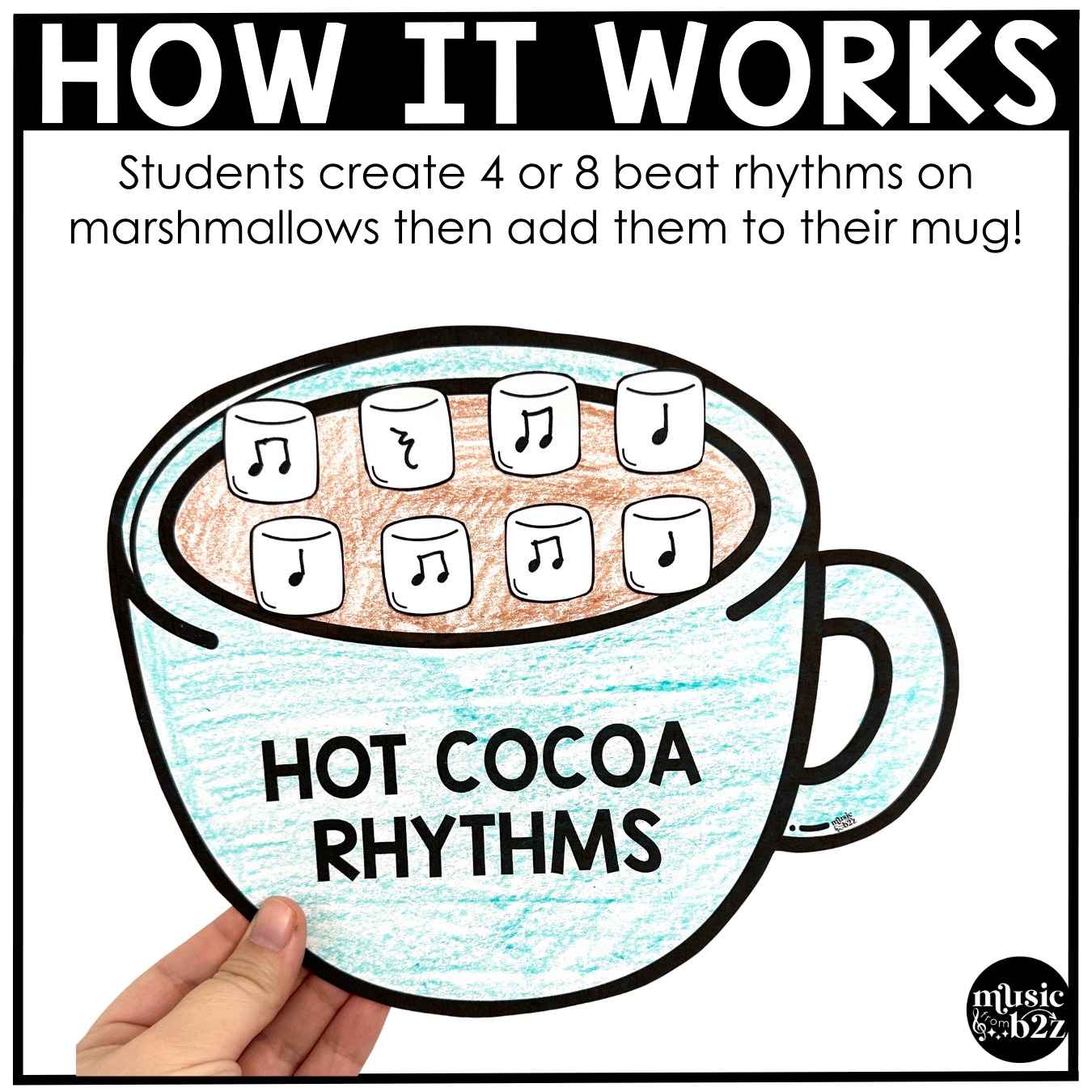 Winter Music Craft Rhythm Music Centers Winter Music Bulletin Board Sub Plans