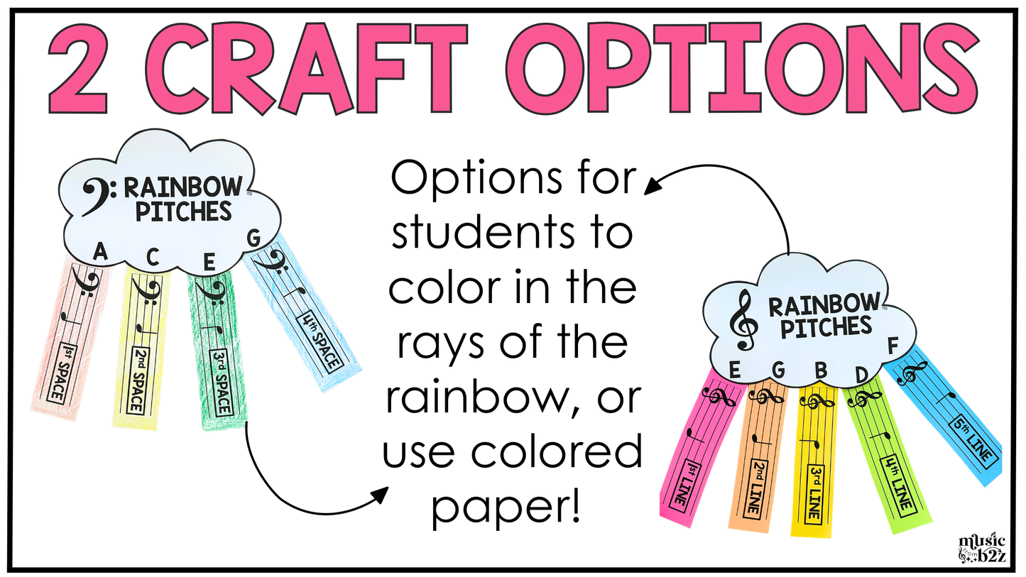 Spring Music Craft Music Bulletin Board Spring Music Sub Plans Treble Clef